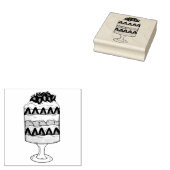 Engels Trifle Fruit Custard Dessert British Food Rubberstempel (Gestempeld)
