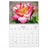 Engels Tuin Florals 2024 Kalender (Jan 2027)
