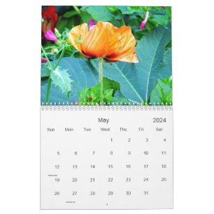 Engels Tuin Florals 2024 Kalender