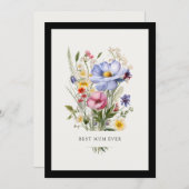 Engels Tuinboeket Beste Mama Ooit Moederdag Feestdagenkaart (Voorkant / Achterkant)