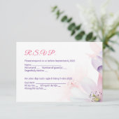 Engels Vietnamees Cherry Blossom Kaart (Staand voorkant)