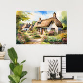 Engels Village Poster (Thuiskantoor)