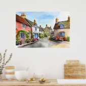 Engels Village Poster (Keuken)