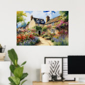 Engels Village Poster (Thuiskantoor)