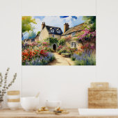 Engels Village Poster (Keuken)