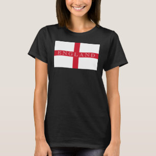 Engels Vlag Engeland Womens cn T-shirt