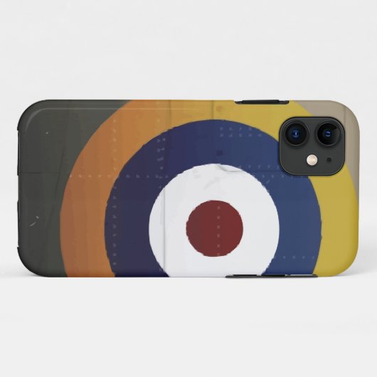  - engels vliegtuig afgerdel Case-Mate iPhone case (Achterkant (horizontaal))