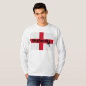 Engels Voetbal Speler aanpasbaar T-shirt (Voorkant volledig)