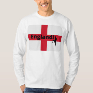 Engels Voetbal Speler aanpasbaar T-shirt
