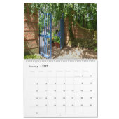 Engels Walled Garden 2025 Kalender (Jan 2027)