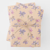  Engels Wildflower Bloemen Feestgeschenken Decor Inpakpapier Vel (In situ)