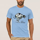 engels windhond t-shirt (Voorkant)