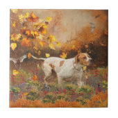 Engelse aanwijzer, Autumn Tapestry Poster Triptych Tegeltje (Voorkant)