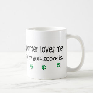 Engelse aanwijzer koffiemok