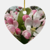 Engelse appelbloesem Moederdag Keramisch Ornament (Achterkant)