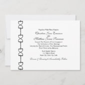 Engelse Bit Equestrian Wedding Invitations Kaart (Voorkant)