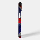 Engelse blauwe en rode vlag Case-Mate iPhone case (Achterkant / Rechts)