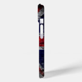 Engelse blauwe en rode vlag Case-Mate iPhone case (Achterkant / Links)