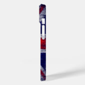 Engelse blauwe en rode vlag Case-Mate iPhone case (Achterkant / Links)
