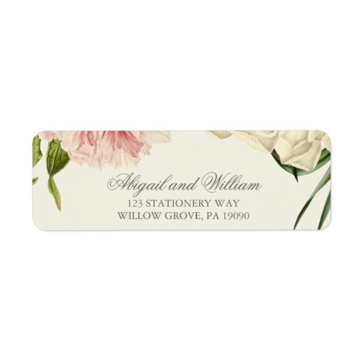 Engelse Blooms Weddenschap Etiket (Voorkant)