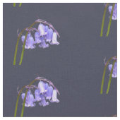 Engelse Bluebell Flower Fabric Stof (Close Up)