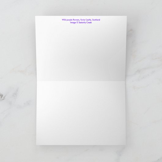 Engelse Bluebells Note Kaart (Binnen)