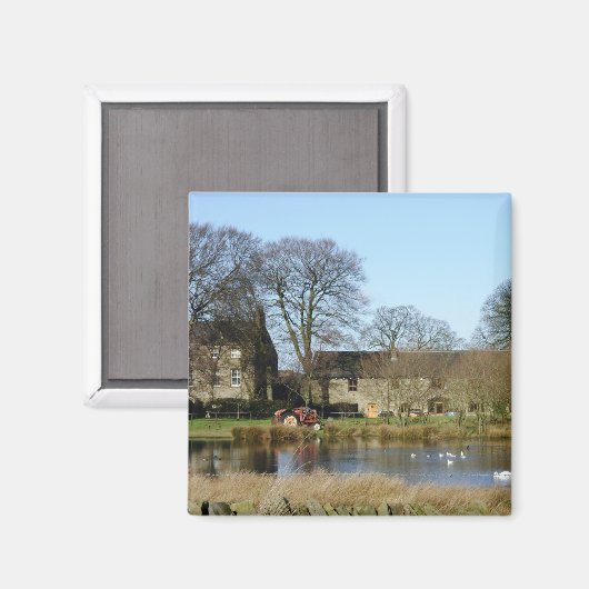 Engelse boerenmagneet magneet (Voorkant / Achterkant)