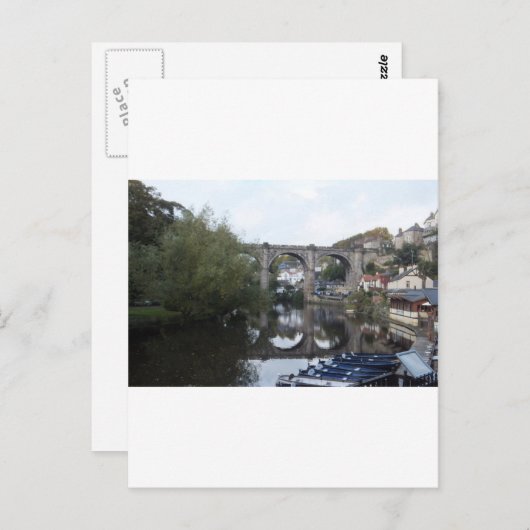 Engelse brug briefkaart (Voorkant / Achterkant)