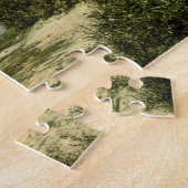 Engelse brug, Shrewsbury, Shropshire, Engeland Legpuzzel (Zijkant)