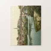 Engelse brug, Shrewsbury, Shropshire, Engeland Legpuzzel (Verticaal)