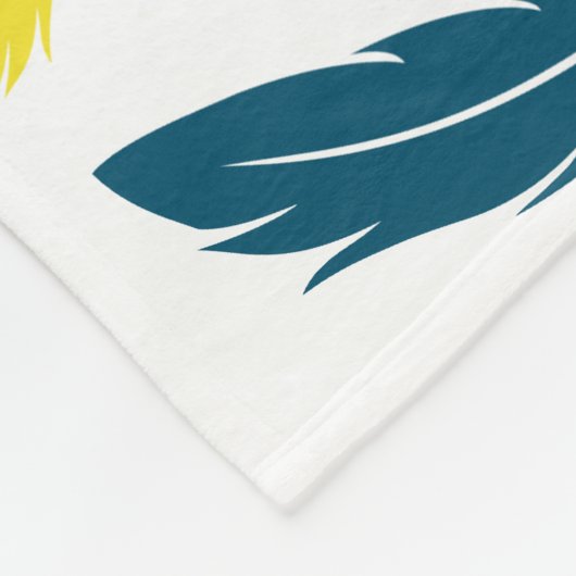 Engelse Budgie Blanket Fleece Deken (Hoek)