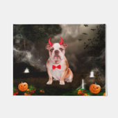 Engelse buldog in Halloween kostuum Deurmat (Voorkant)