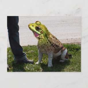 Engelse bulkfrog briefkaart