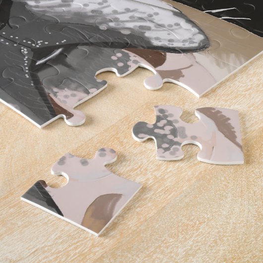 Engelse Bull Dog Legpuzzel (Zijkant)