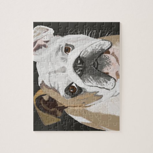 Engelse Bull Dog Legpuzzel (Verticaal)