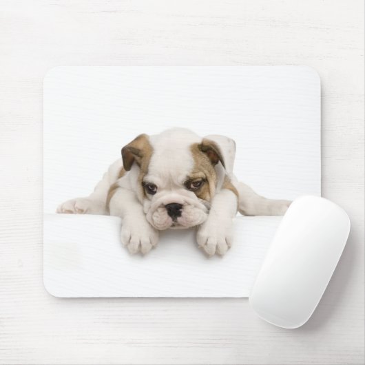 Engelse Bull Dog Mousepad Muismat (Met muis)