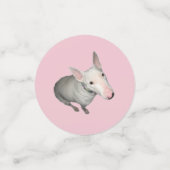 Engelse bull Terrier, Bone, Heart and Paw Print Confetti (Kleine voorkant)
