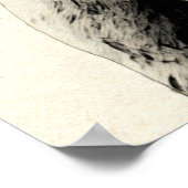 Engelse Bull Terrier Dog Poster (Hoek)