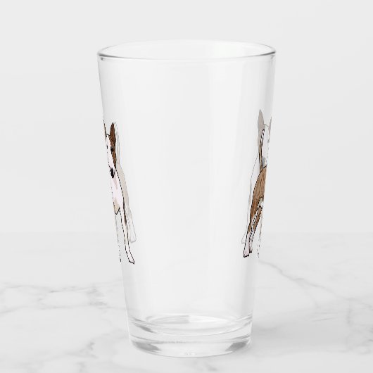 Engelse Bull Terrier Glas (Rechts)