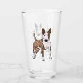 Engelse Bull Terrier Glas (Voorkant)