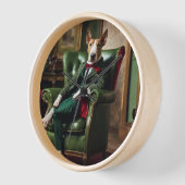 Engelse Bull Terrier Klok (Hoek)