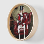 Engelse Bull Terrier Klok (Hoek)