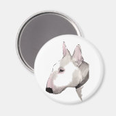 Engelse Bull Terriër Magnet (Voorkant / Achterkant)