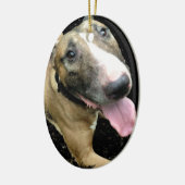 Engelse Bull Terrier Ornament (Links)