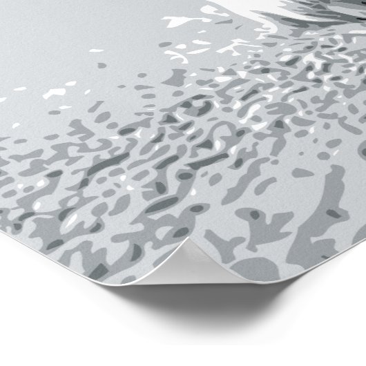 Engelse bull Terrier, Pop Art Print (Hoek)