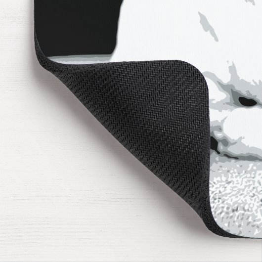 Engelse bull Terrier, Pop Art Print Muismat (Hoek)