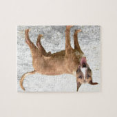 Engelse Bull Terrier Puzzle Legpuzzel (Horizontaal)