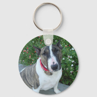 Engelse bull Terrier Sleutelhanger
