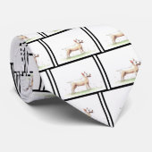 Engelse bull Terrier Stropdas (Opgerold)