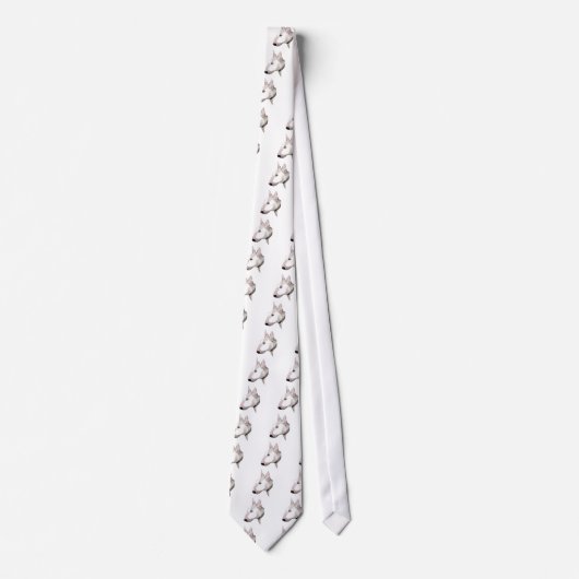 Engelse bull Terrier Stropdas (Voorkant)